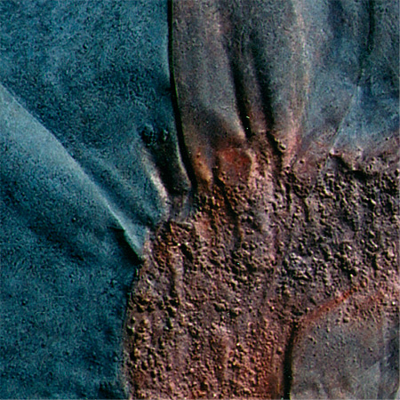 Koba (Detail), 2003, Kreide auf Papier, 92 x 128 cm