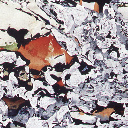 Kanta (Detail), 2010, Kreide auf Leinwand, 120 x 120 cm